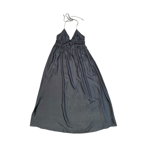 ZimmermannSummer Lovers Ruffle Maxi Dress Silk Halter...